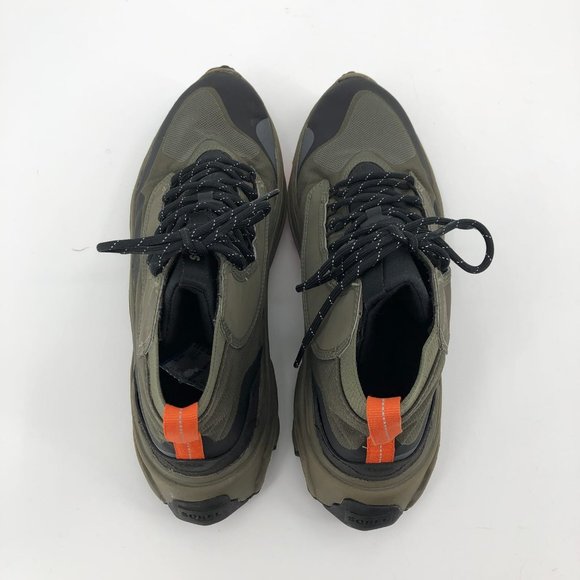 Sorel Green & Orange Comfort Performance Ankle Boots | Size 10.5